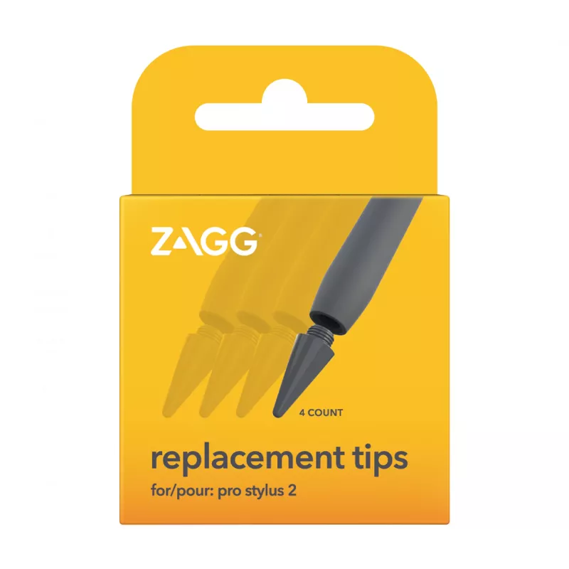 ZAGG Pro Stylus 2 (puntas de repuesto), punta, gris, ZAGG Pro Stylus 2