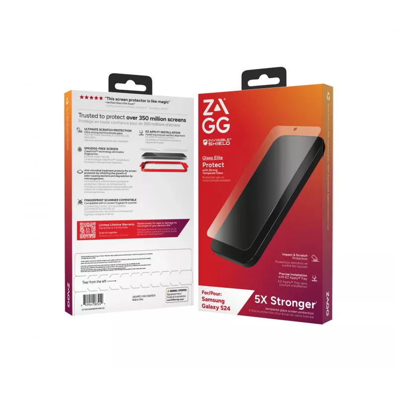 InvisibleShield Glass Elite B Samsung Galaxy S24 Pantalla