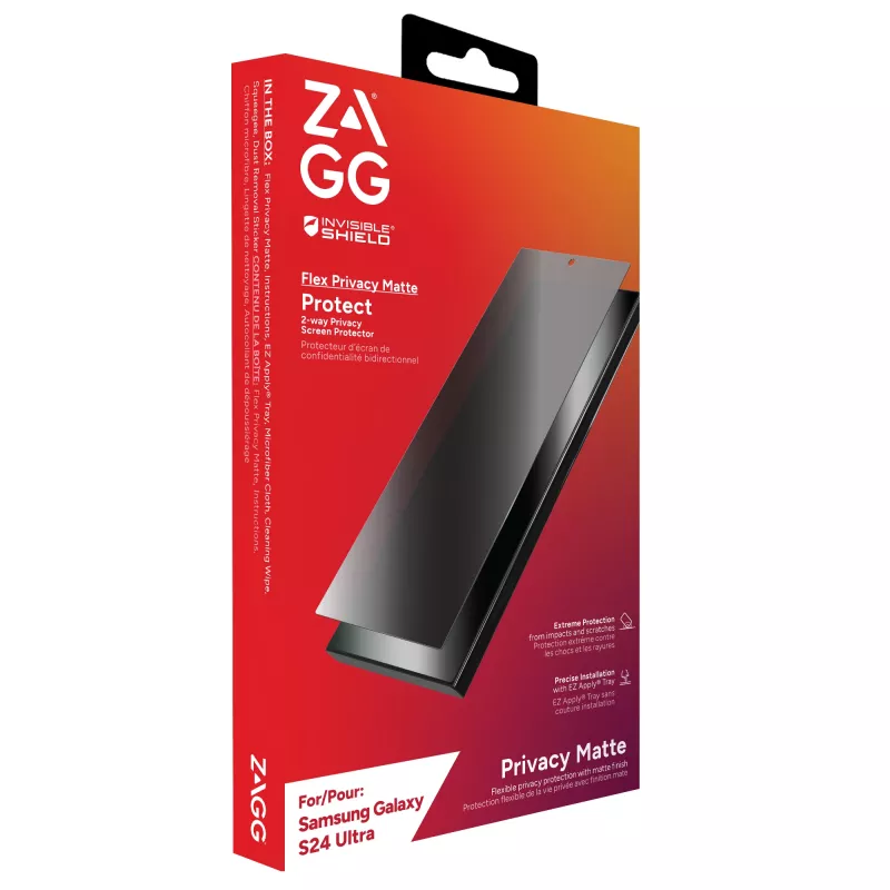 InvisibleShield Flex Privacy Matte B Samsung Galaxy S24 Ultra Pantalla INTL