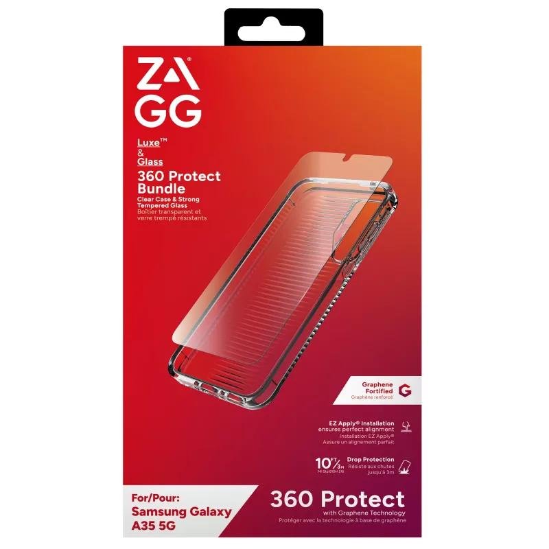 ZAGG Luxe & Glass 360 Funda para móvil 16,8 cm (6,6