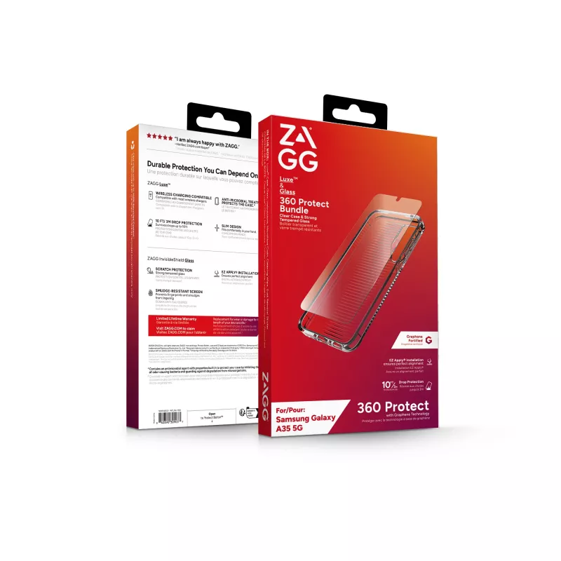 ZAGG Luxe & Glass 360 Funda para móvil 16,8 cm (6,6