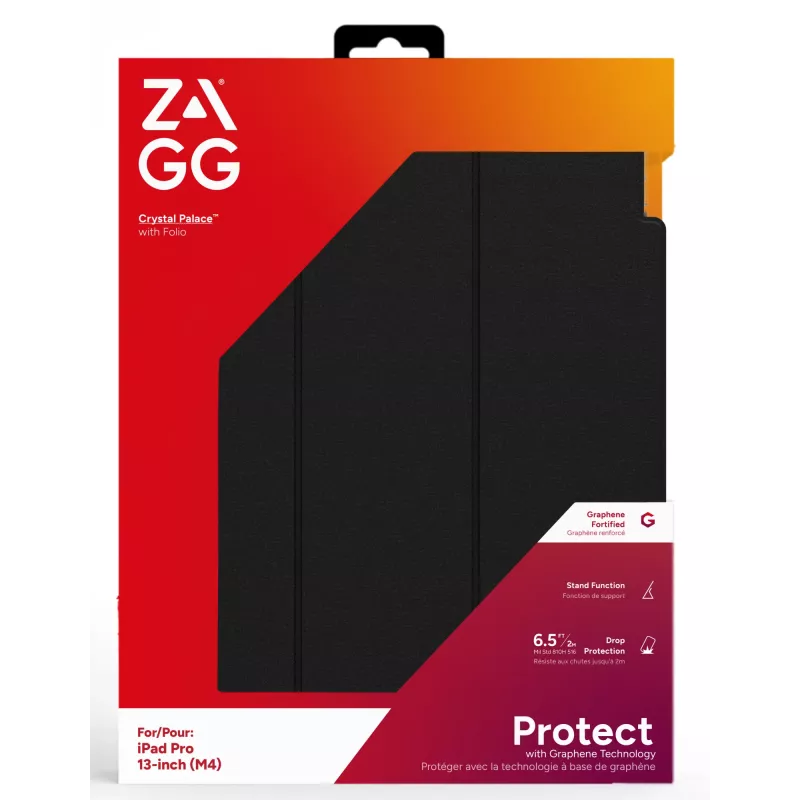 ZAGG Crystal Palace Folio 33 cm (13 inch) Transparente