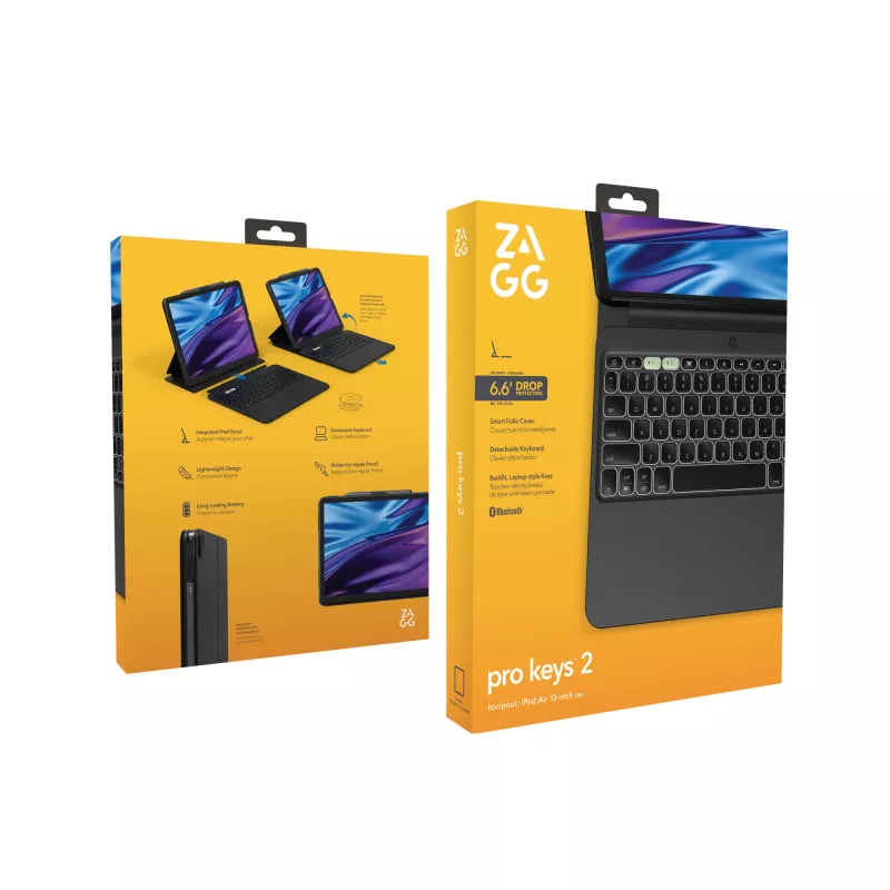 ZAGG Pro Keys 2 Nordic Bluetooth Negro