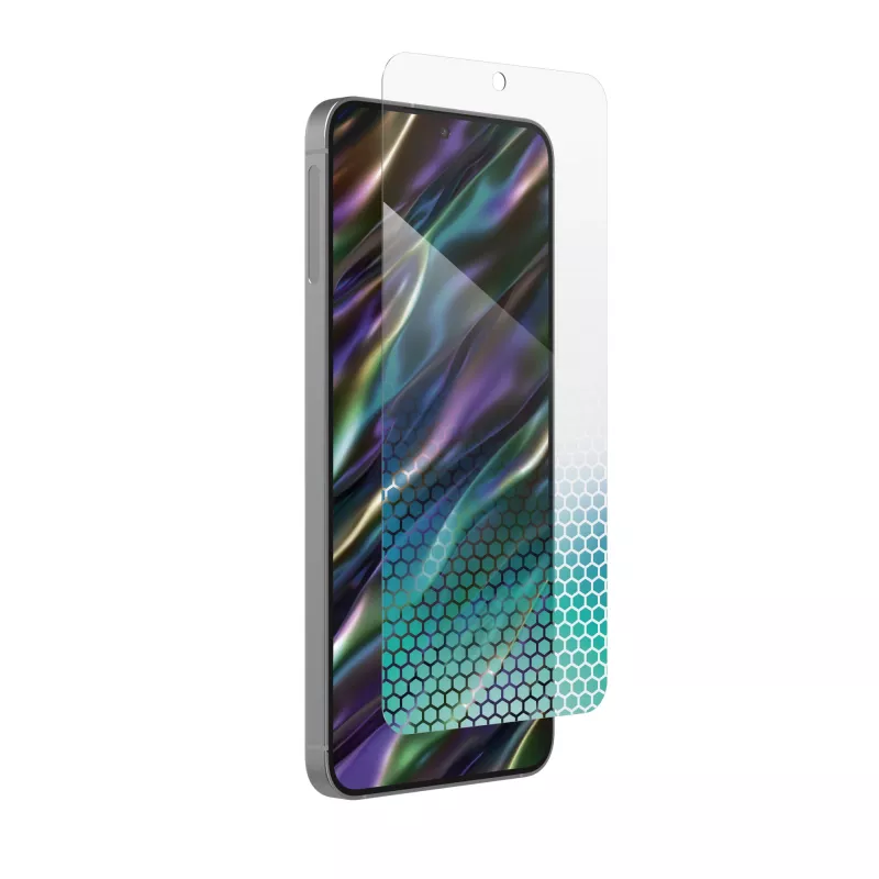InvisibleShield Glass XTR4 Samsung Galaxy S25+ Protector de pantalla, Samsung, Galaxy S25+, Antibacteriano, Protección luz azul, Resistente a impactos, Antirrayaduras, Transparente, 1 ud.