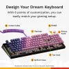 Glorious Gaming GMMK 3 HE 100% Prebuilt Wired Negro - US, Con cable, USB, Mecánico, QWERTY, RGB LED, Negro