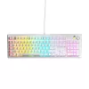 Glorious Gaming GMMK 3 100% Prebuilt Wired White - US, con cable, USB, mecánico, QWERTY, RGB LED, blanco