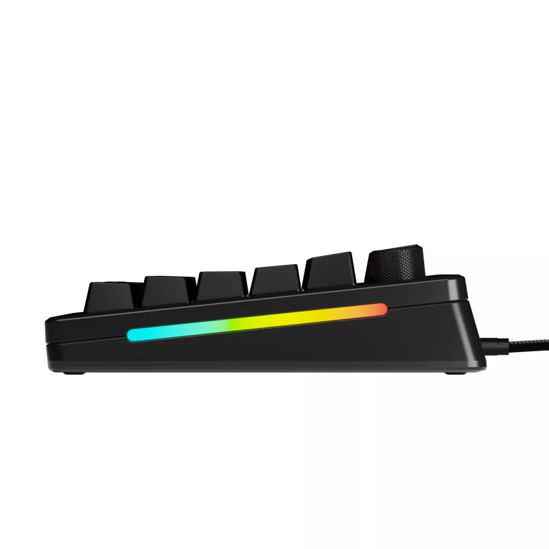 Glorious Gaming GMMK 3 PRO 75% Prebuilt Wired Negro - FR, Con cable, USB, Mecánico, AZERTY, RGB LED, Negro