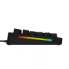 Glorious Gaming GMMK 3 100% Prebuilt Wired Negro - FR, Con cable, USB, Mecánico, AZERTY, RGB LED, Negro