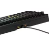 Glorious Gaming GMMK 3 HE 65% Prebuilt Wired Negro - FR, Con cable, USB, Mecánico, AZERTY, RGB LED, Negro