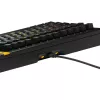 Glorious Gaming GMMK 3 HE 75% Prebuilt Wired Negro - FR, Con cable, USB, Mecánico, AZERTY, RGB LED, Negro