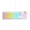 Glorious Gaming GMMK 3 HE 100% Prebuilt Wired White - FR, con cable, USB, mecánico, AZERTY, RGB LED, blanco