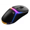 Glorious Gaming Model O3 Wireless ratón gaming – sistema InfinitePlay de baterías intercambiables, sondeo 8k, interruptores ópticos con 130 millones de clics, ultraligero de 66 g, sensor óptico 30K-DPI, RGB – negro