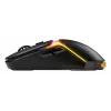Glorious Gaming Model O3 Wireless ratón gaming – sistema InfinitePlay de baterías intercambiables, sondeo 8k, interruptores ópticos con 130 millones de clics, ultraligero de 66 g, sensor óptico 30K-DPI, RGB – negro