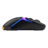 Glorious Gaming Model O3 Wireless ratón gaming – sistema InfinitePlay de baterías intercambiables, sondeo 8k, interruptores ópticos con 130 millones de clics, ultraligero de 66 g, sensor óptico 30K-DPI, RGB – negro