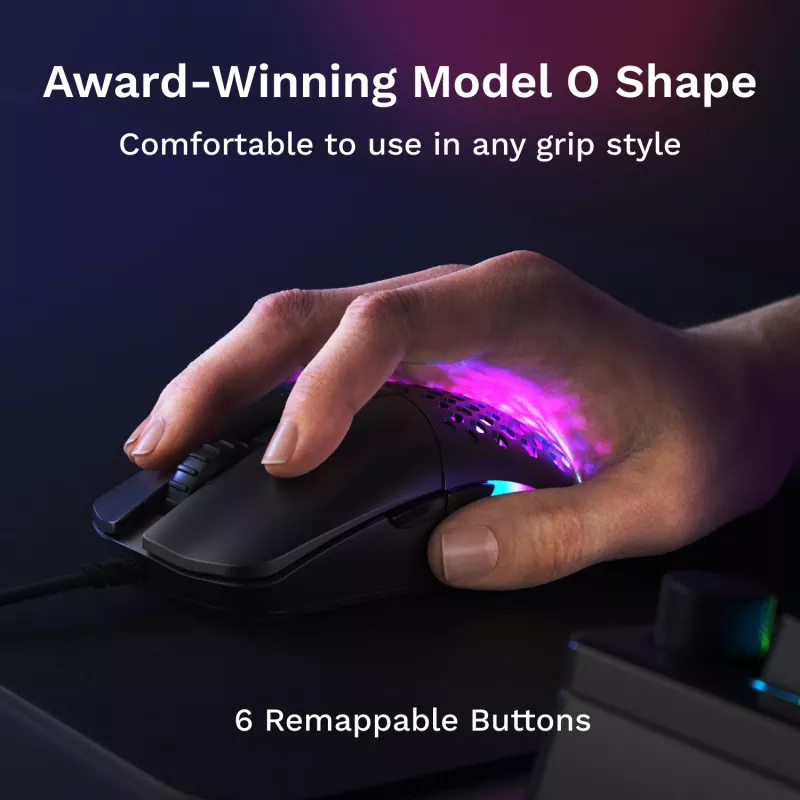 Glorious Gaming Model O Eternal Ratón Diestro USB Type-A Óptico 12000 DPI