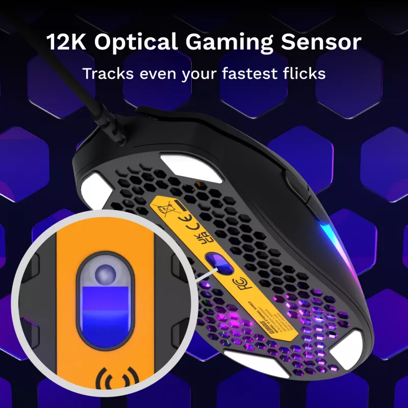 Glorious Gaming Model O Eternal Ratón Diestro USB Type-A Óptico 12000 DPI