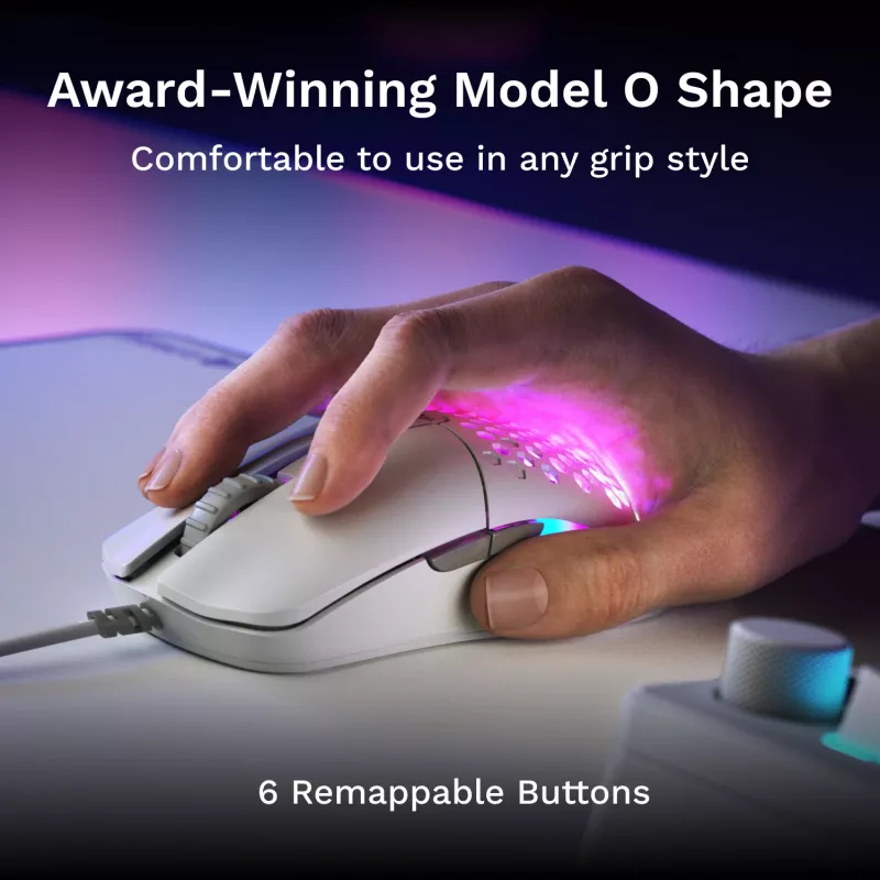 Glorious Gaming Model O Eternal Ratón Diestro USB Type-A Óptico 12000 DPI