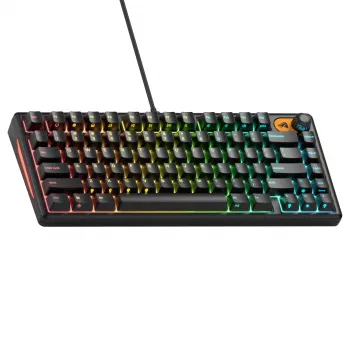 Glorious Gaming GMBK 75% Teclado USB QWERTY Inglés de EE. UU. Negro
