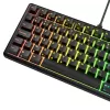 Glorious Gaming GMBK 75% Teclado USB AZERTY Francés Negro