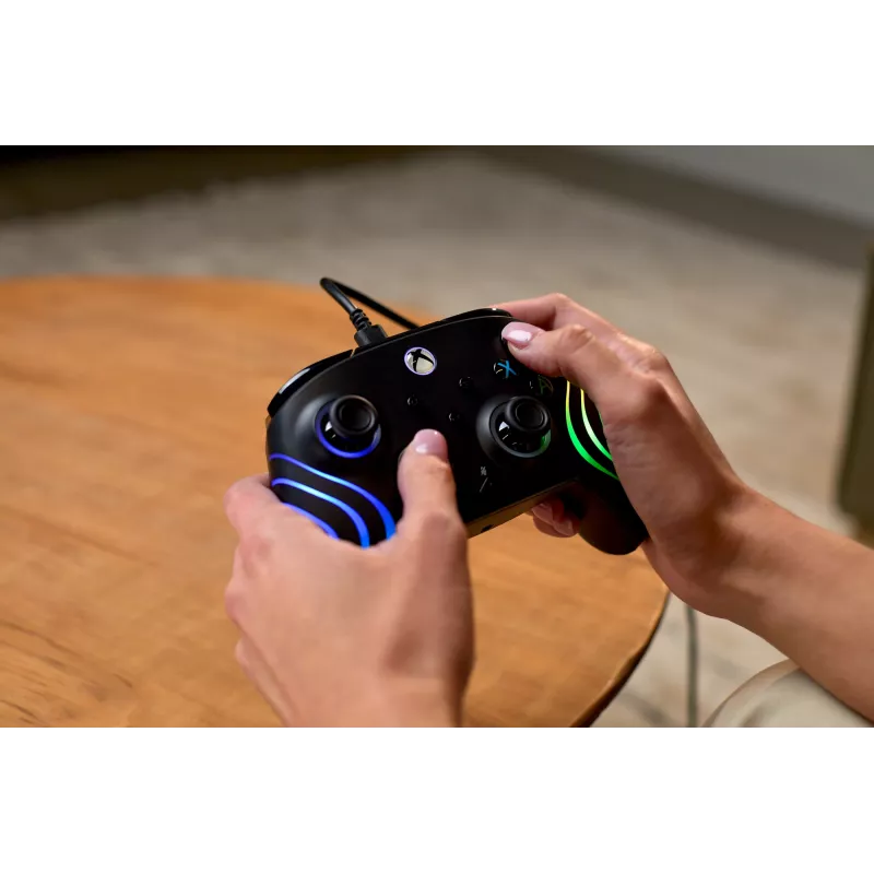 Mando Turtle Beach Afterglow Wave Negro USB PC Xbox Series