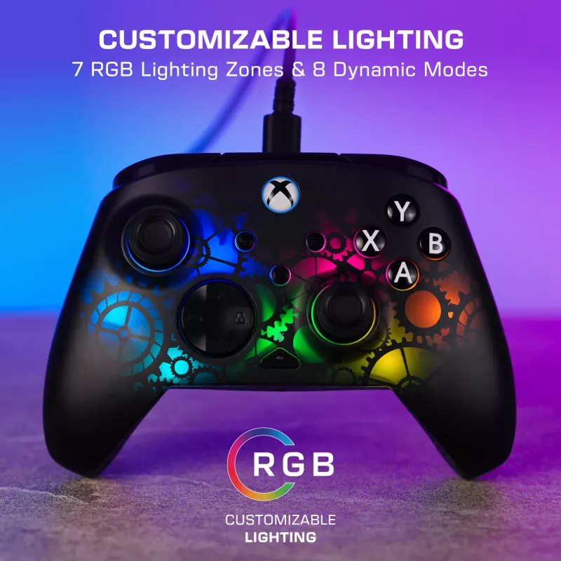 Mando Turtle Beach Afterglow Ignite Wired RGB Controlador iluminación RGB personalizable botones reasignables