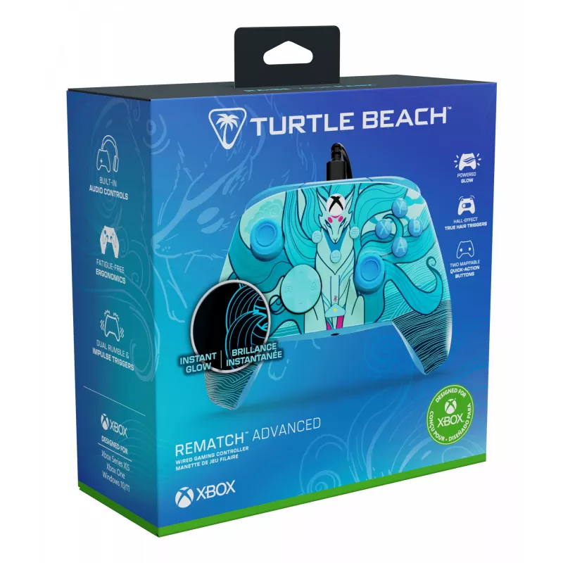Mando Turtle Beach Rematch Advanced Wired 2025 USB Multicolor Xbox One Xbox One S Xbox One X