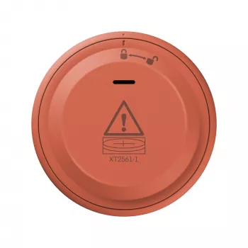 Localizador Motorola moto tag 2 — rastreador universal, naranja, pila CR2032, hasta 14400 h, 7,4 g, Ø 31,9 mm, 8 mm