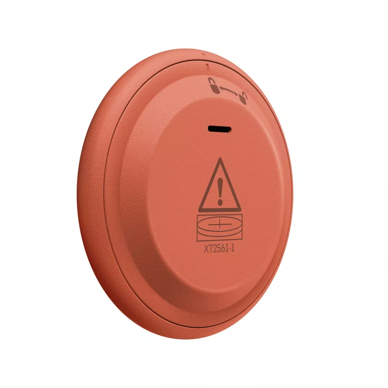 Localizador Motorola moto tag 2 — rastreador universal, naranja, pila CR2032, hasta 14400 h, 7,4 g, Ø 31,9 mm, 8 mm