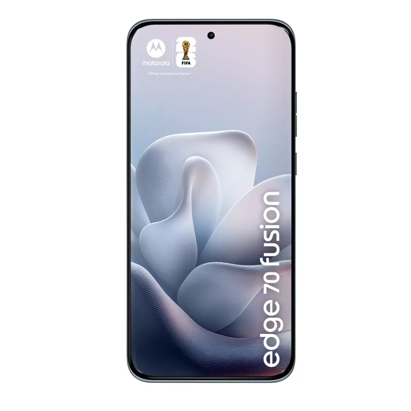 Smartphone Motorola edge 70 fusion — 6,78 inch (17,2 cm) OLED, Snapdragon 7s Gen 3, 12 GB RAM, 256 GB, Dual SIM, 7000 mAh, Azul claro