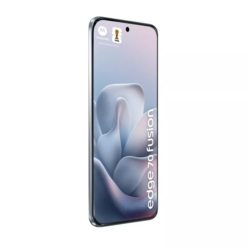 Smartphone Motorola edge 70 fusion — 6,78 inch (17,2 cm) OLED, Snapdragon 7s Gen 3, 12 GB RAM, 256 GB, Dual SIM, 7000 mAh, Azul claro