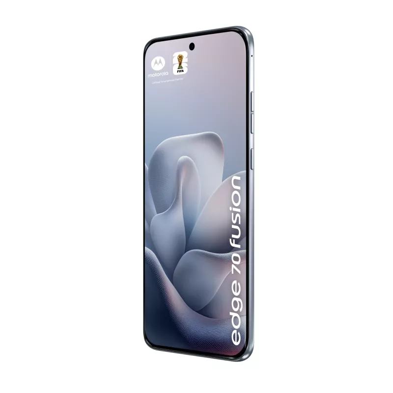 Smartphone Motorola edge 70 fusion — 6,78 inch (17,2 cm) OLED, Snapdragon 7s Gen 3, 12 GB RAM, 256 GB, Dual SIM, 7000 mAh, Azul claro