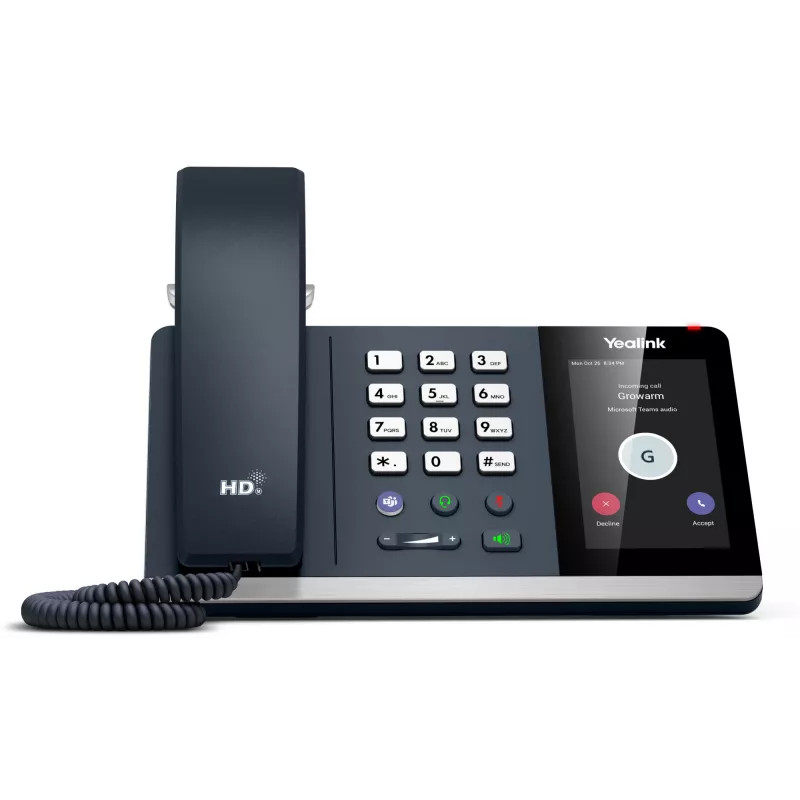 Teléfono IP Yealink MP54 Microsoft Teams Edition terminal cableado Android