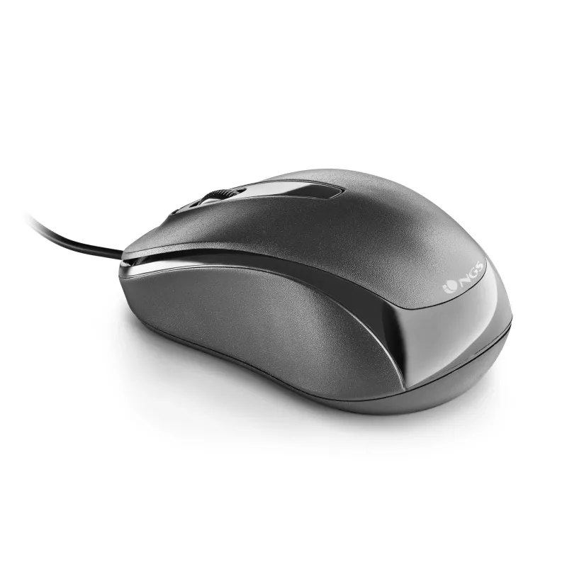 NGS EASY DELTA ratón de oficina ambidiestro USB Type-A óptico 1200 DPI