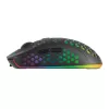 Mars Gaming MMW3, ratón gaming inalámbrico, RGB Flow, ultraligero 79g, 3200DPI, negro