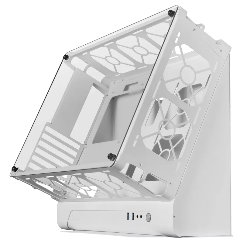 Mars Gaming MCB blanco caja PC gaming ATX-XL Custom Premium Edition estructura modular de dos cámaras