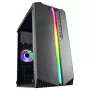 Mars Gaming MC-S1 negro caja PC gaming micro-ATX compacta iluminación ARGB 12 modos ventilador FRGB ventana lateral completa