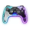 Mars Gaming MGP-24 Mando inalámbrico 2.4GPRO Neon RGB, doble vibración háptica, joysticks analógicos, control para PC PS3 PS4 XBOX360 Raspberry Pi Mac Android
