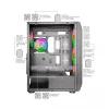 Mars Gaming MC-KX Negro Torre gaming E-ATX Premium con sistema FREEZER CPU, 5 ventiladores ARGB ultrasilenciosos, controlador ARGB y controlador RF, frontal de malla