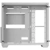 Mars Gaming MCV3 White Torre gaming E-ATX Custom XXL con ventana de cristal templado frontal y lateral, estructura modular de doble cámara
