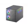 Mini Torre PC Mars Gaming MC-400 Blanco 2 ventiladores frontales de 120 mm