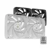Mars Gaming MF-NCLX2W Ventilador para carcasa de ordenador 12 cm blanco 2 uds.