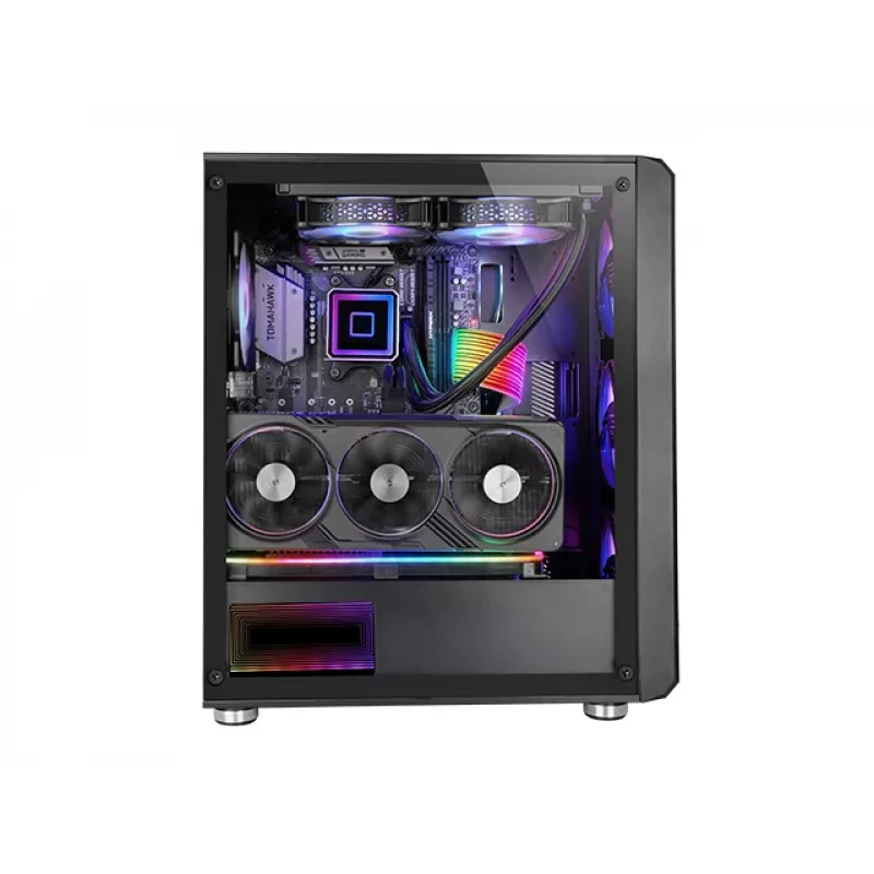 Mars Gaming MC-VAULT Caja de ordenador semitorre negra