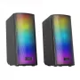 Mars Gaming MSRGB2 Altavoz portátil/fiesta estéreo altavoz portátil negro 15 W