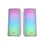 Mars Gaming MSRGB2W Altavoz portátil/fiesta estéreo altavoz portátil blanco 15 W