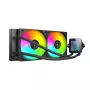 Mars Gaming MLVISION240 Sistema de refrigeración para ordenador refrigeración líquida todo en uno para procesador 12 cm negro