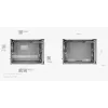 Caja de ordenador Mars Gaming MCXPSW mATX blanca