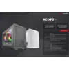 Caja de ordenador Mars Gaming MCXPSW mATX blanca