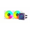 Mars Gaming ML-VISIONPRO240W Refrigeración líquida todo en uno para procesador 12 cm blanca 1 ud.
