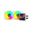 Mars Gaming ML-VISIONPRO240W Refrigeración líquida todo en uno para procesador 12 cm blanca 1 ud.