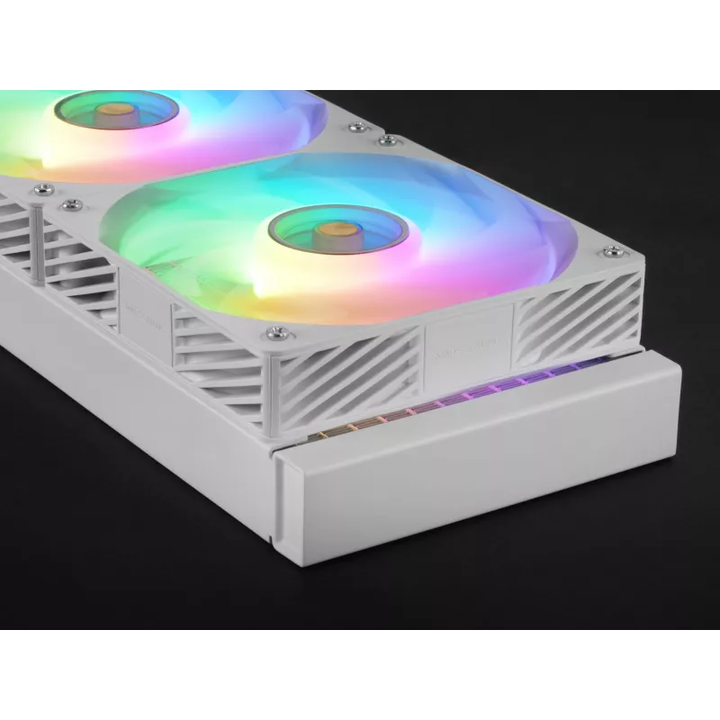 Mars Gaming ML-VISIONPRO240W Refrigeración líquida todo en uno para procesador 12 cm blanca 1 ud.